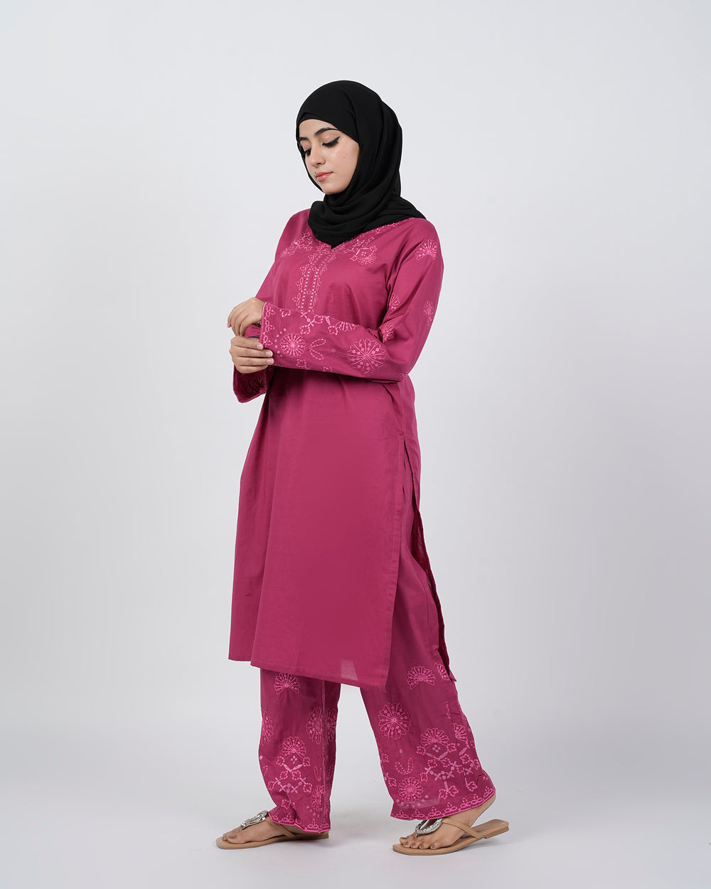 Valuables Women Embroidered 2PC Suit, Women Shalwar Suits, Chase Value, Chase Value