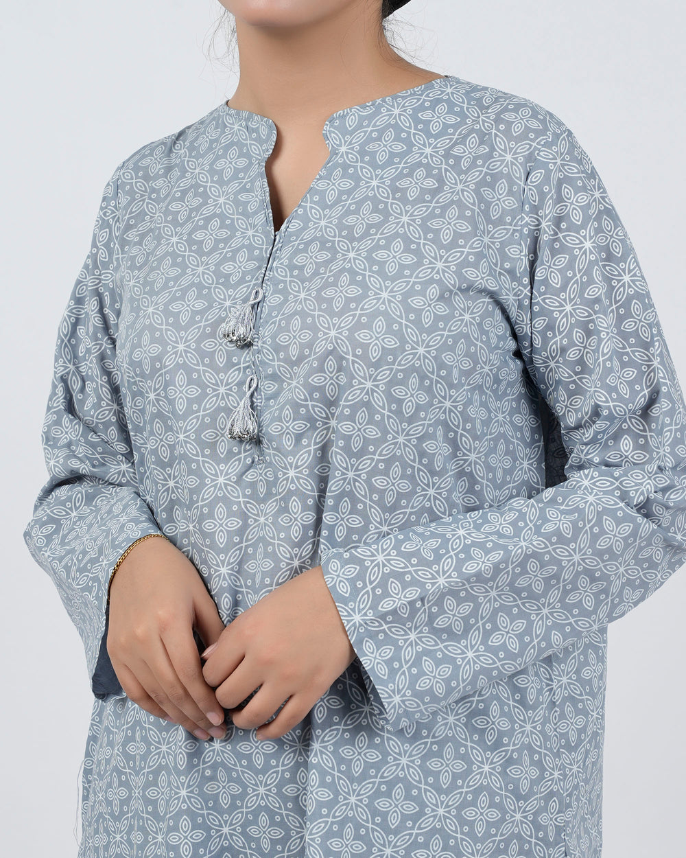 Valuable Women's 2PCS Suit - Grey, Women Shalwar Suits, Chase Value, Chase Value