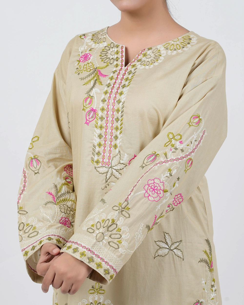 Valuables Women Embroidered 2PCS Suit, Women Shalwar Suits, Chase Value, Chase Value
