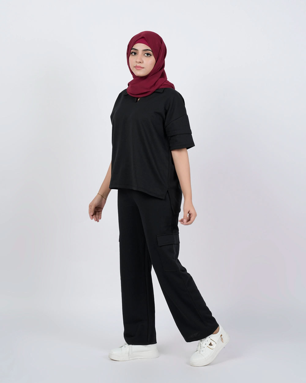Eminent Women's Cord Set - Black, Women Co-Ord Set, Eminent, Chase Value