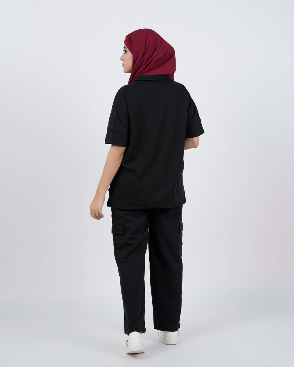 Eminent Women's Cord Set - Black, Women Co-Ord Set, Eminent, Chase Value