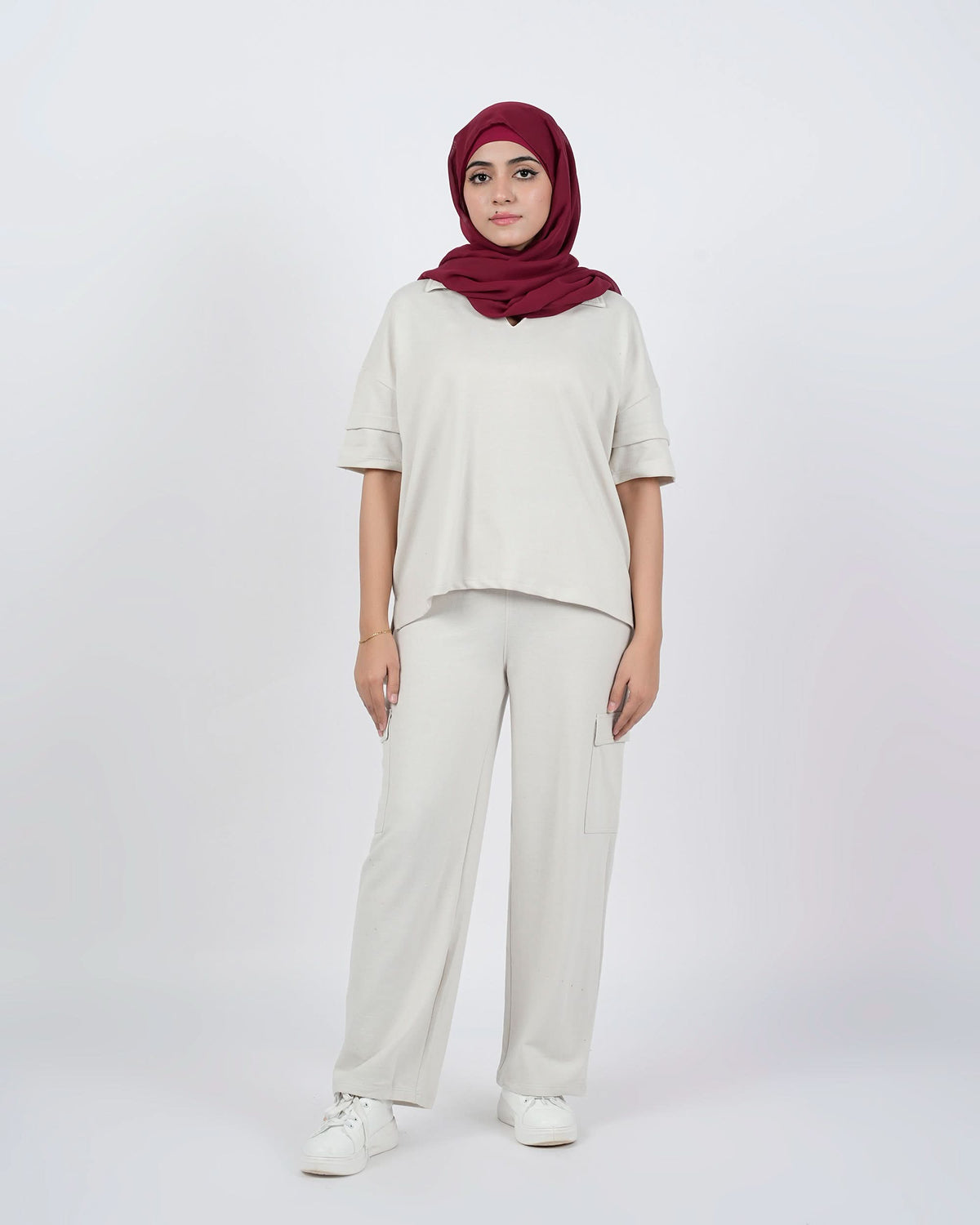 Eminent Women's Cord Set - Sand, Women Co-Ord Set, Eminent, Chase Value