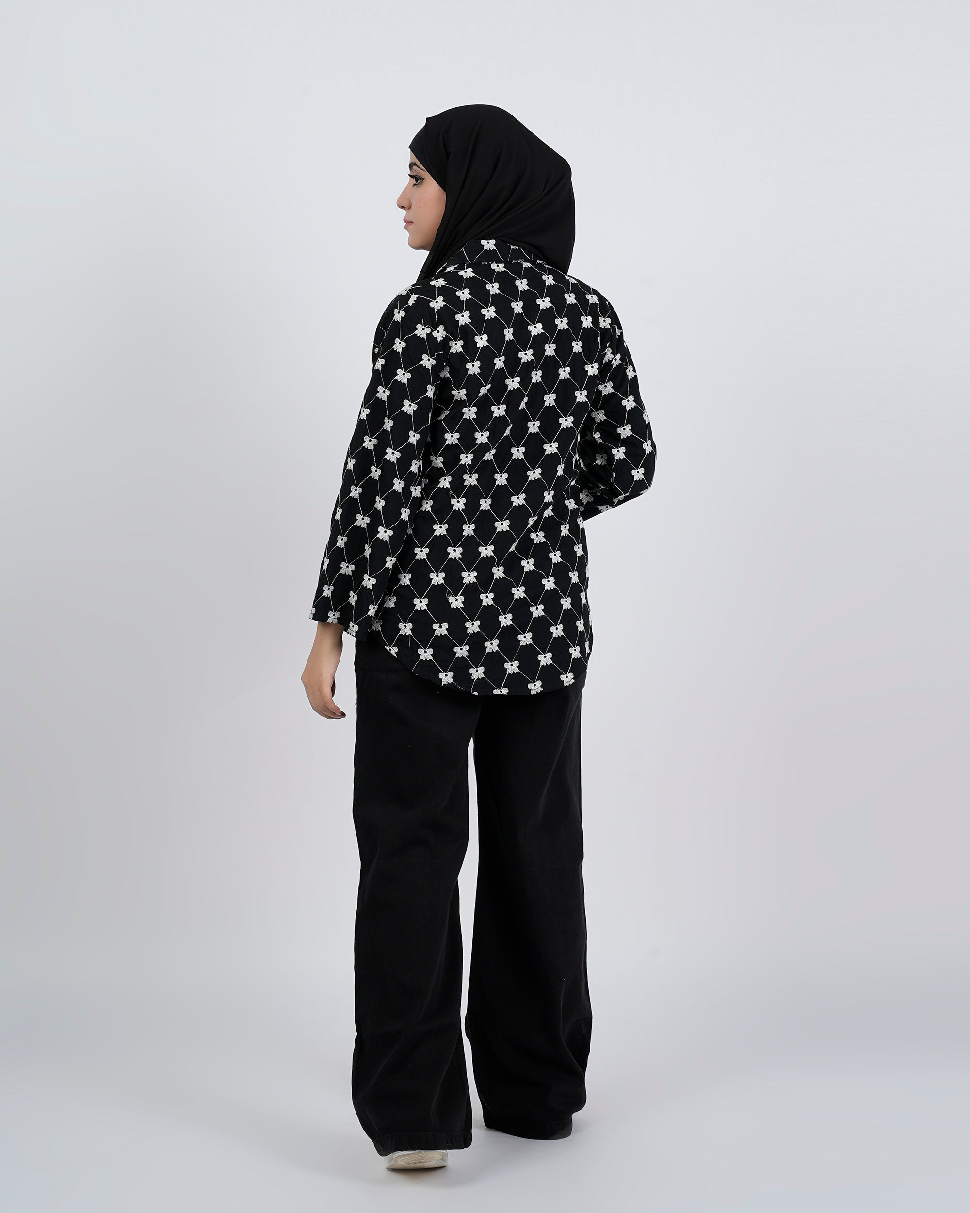 Valuables Women's Embroidered Chiffon Top, Women T-Shirts & Tops, Chase Value, Chase Value