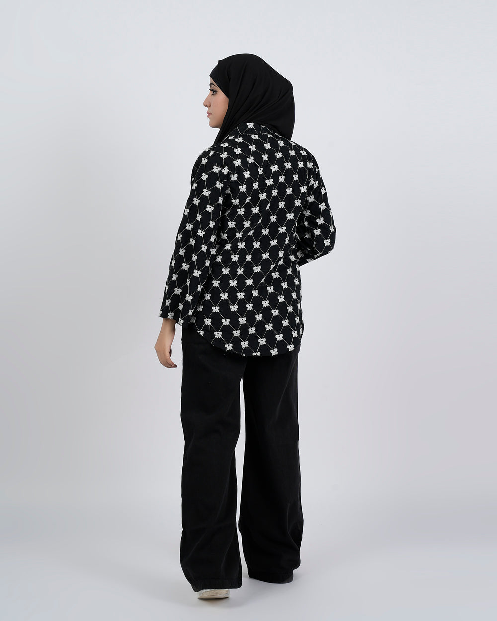 Valuables Women's Embroidered Chiffon Top, Women T-Shirts & Tops, Chase Value, Chase Value