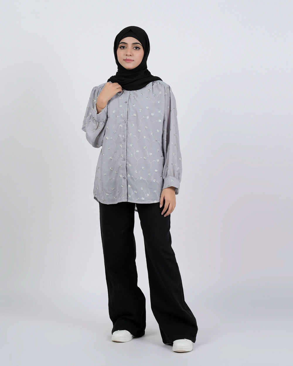 Women's Embroidered Western Top, Women T-Shirts & Tops, Chase Value, Chase Value