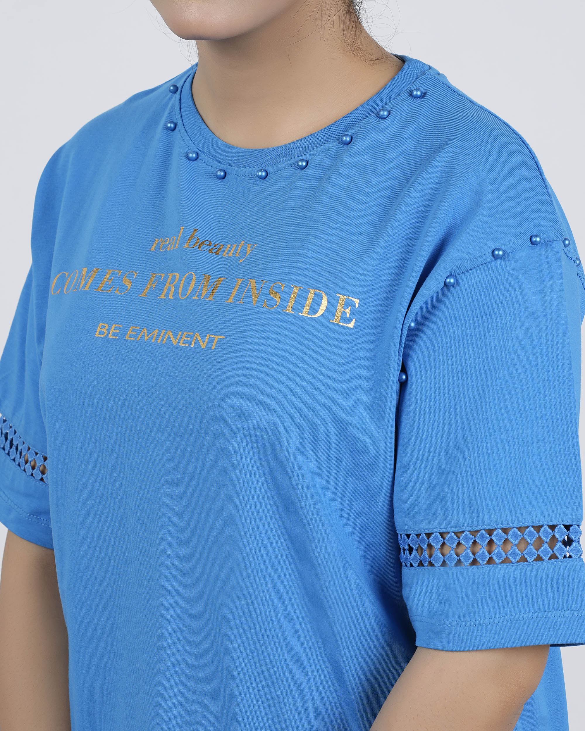 Eminent Women's Top - Blue, Women T-Shirts & Tops, Eminent, Chase Value