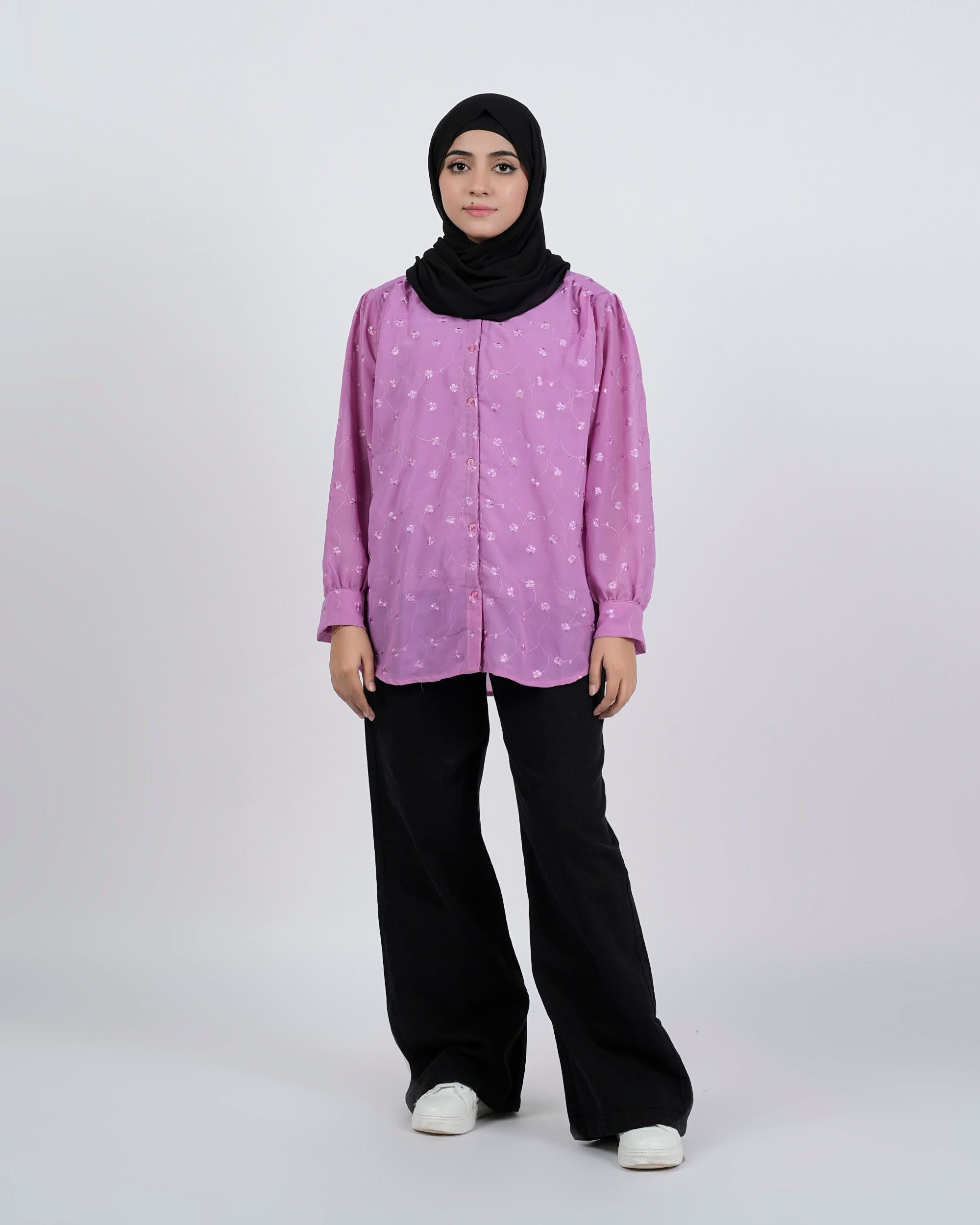 Women's Embroidered Western Top, Women T-Shirts & Tops, Chase Value, Chase Value