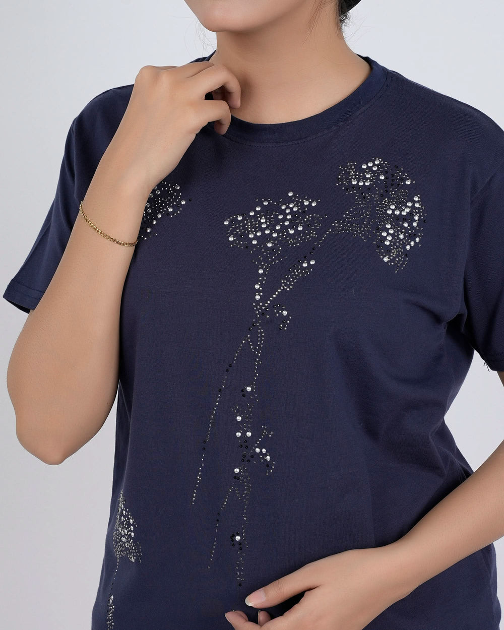 Eminent Women's Half Sleeves T-Shirt, Women T-Shirts & Tops, Eminent, Chase Value