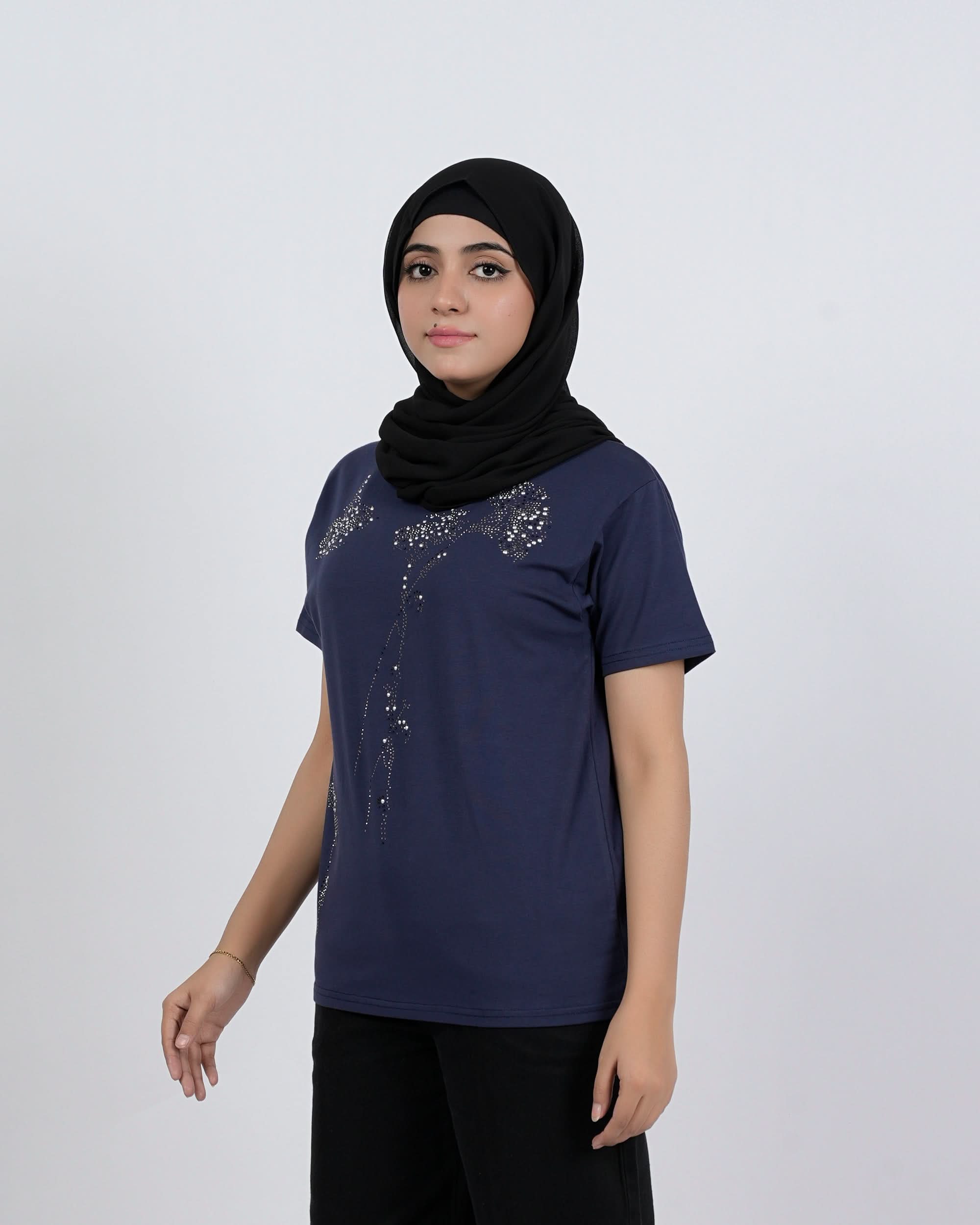 Eminent Women's Half Sleeves T-Shirt, Women T-Shirts & Tops, Eminent, Chase Value
