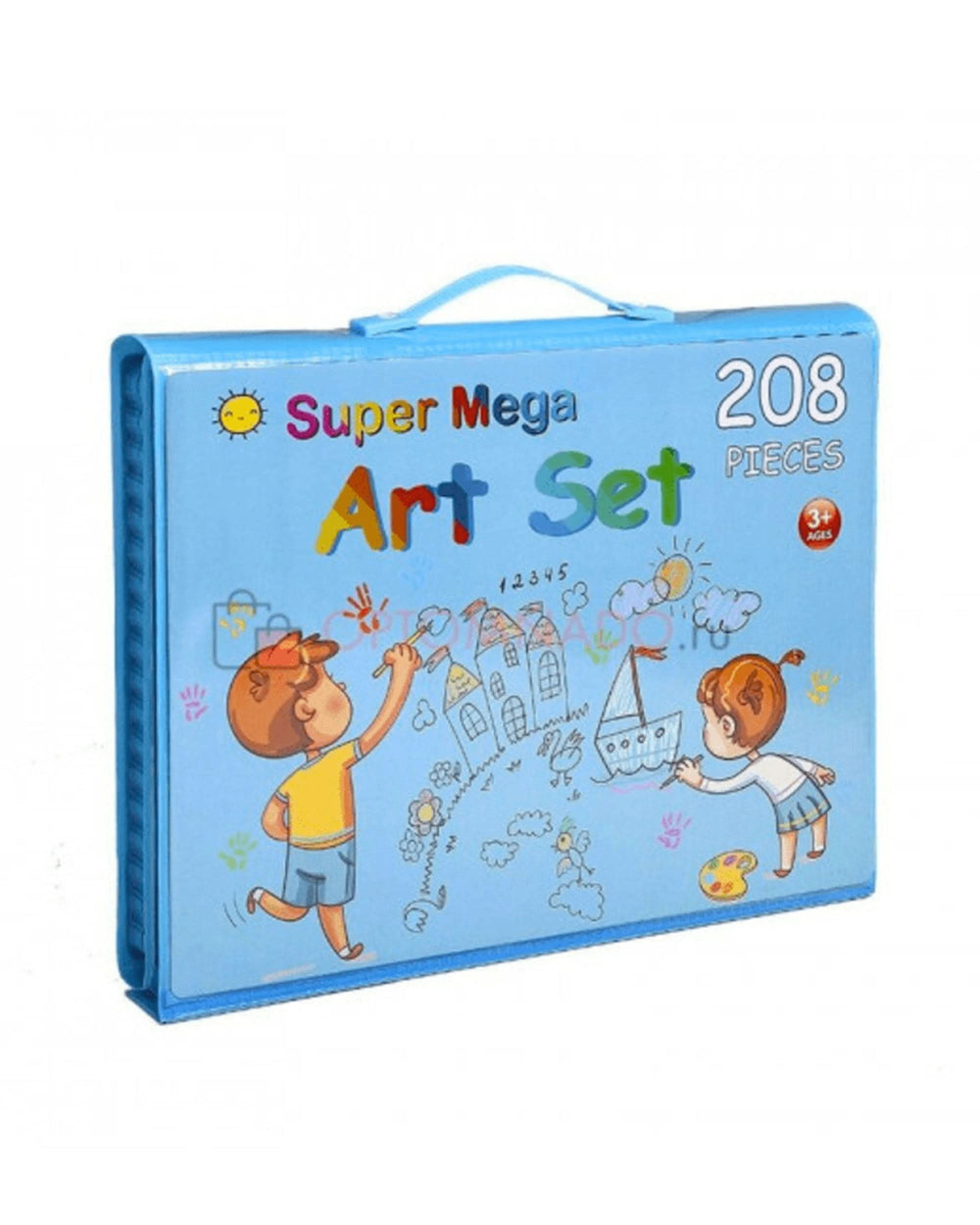 Deluxe Coloring Art Set for Kids 6-12 - 208PCS, Coloring Tools, Chase Value, Chase Value
