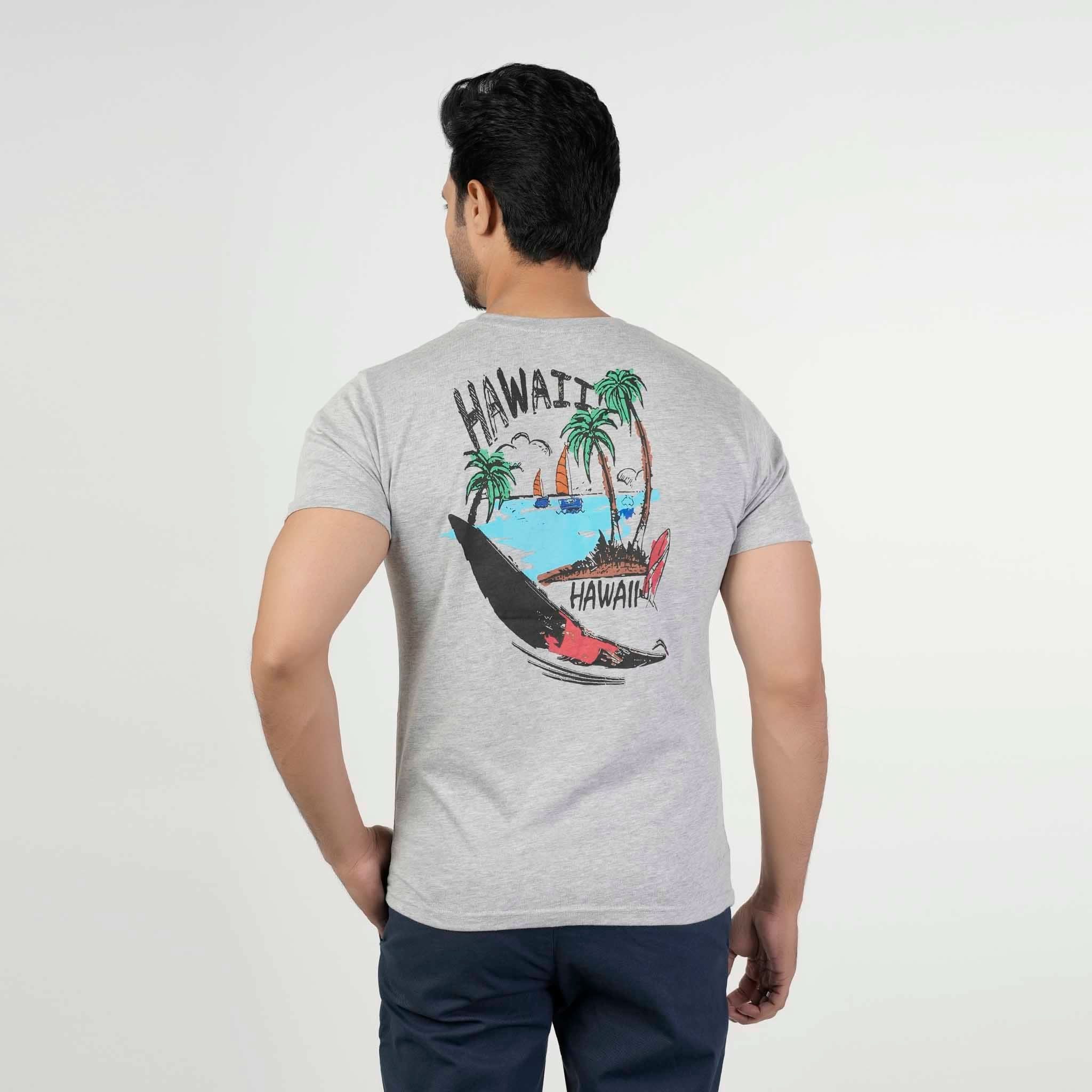 Valuable Men's Half Sleeves T-Shirt - Grey, Men's T-Shirts & Polos, Chase Value, Chase Value