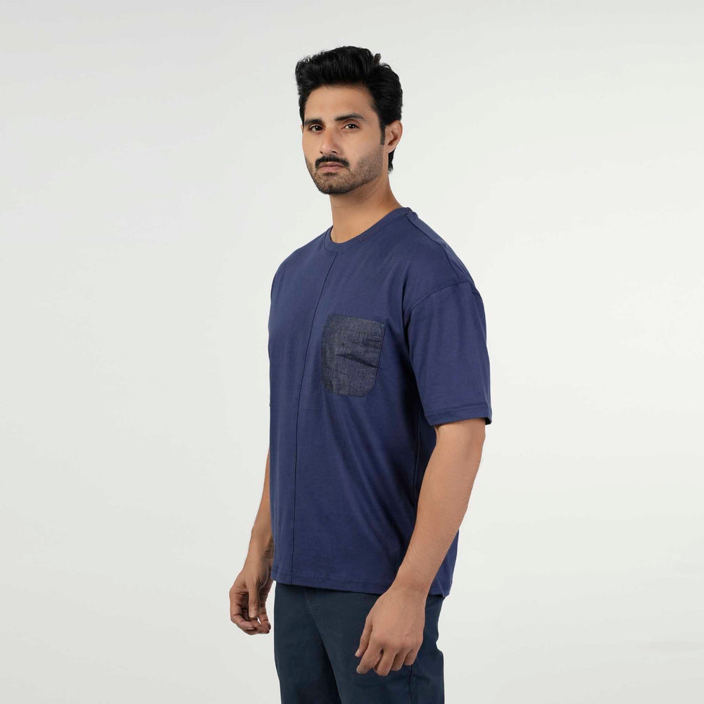 Eminent Men's Half Sleeves Round Neck T-Shirt - Navy Blue, Men's T-Shirts & Polos, Eminent, Chase Value