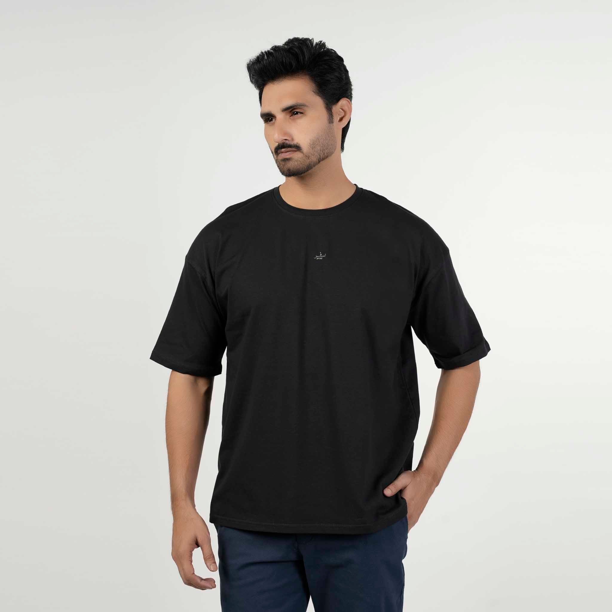 Eminent Men's Half Sleeves T-Shirt - Black, Men's T-Shirts & Polos, Eminent, Chase Value