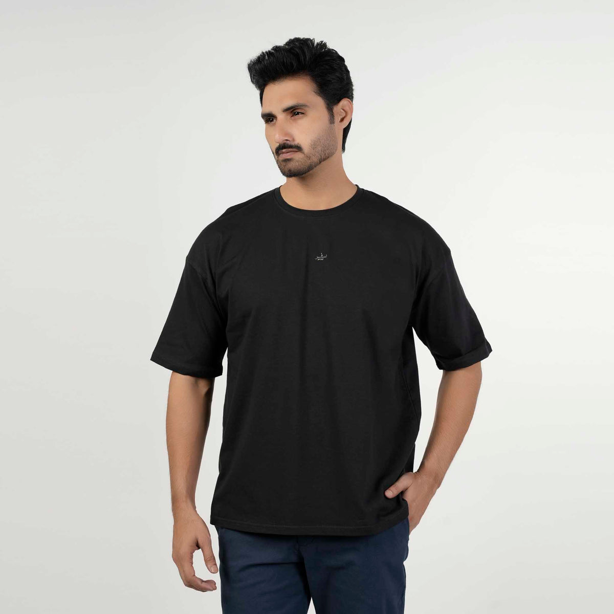 Eminent Men's Half Sleeves T-Shirt - Black, Men's T-Shirts & Polos, Eminent, Chase Value