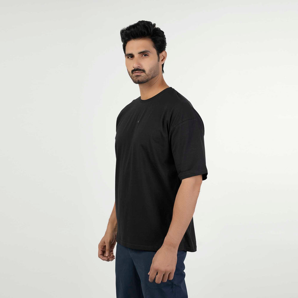 Eminent Men's Half Sleeves T-Shirt - Black, Men's T-Shirts & Polos, Eminent, Chase Value