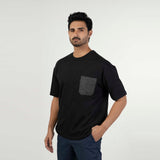 Eminent Men's Half Sleeves Round Neck T-Shirt - Black, Men's T-Shirts & Polos, Eminent, Chase Value