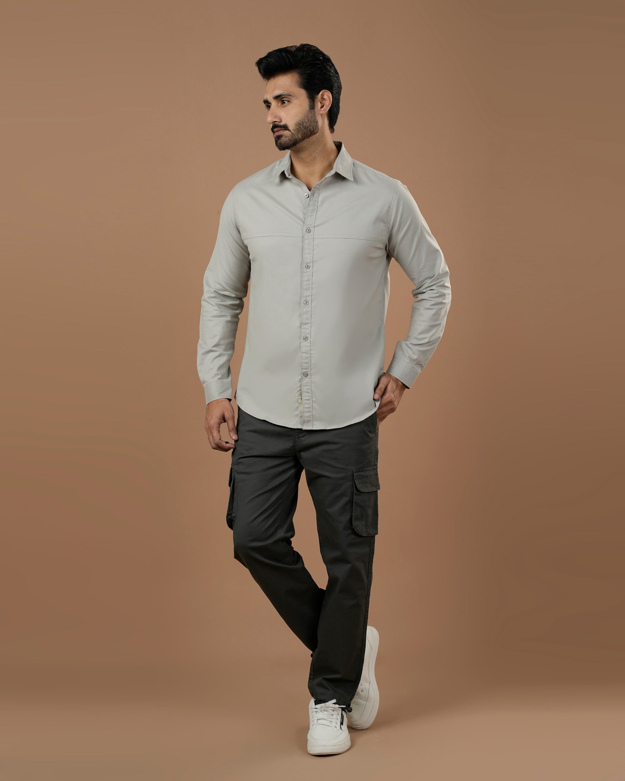 Eminent Men Casual Shirt Full Sleeves Plain, Men's Shirts, Eminent, Chase Value