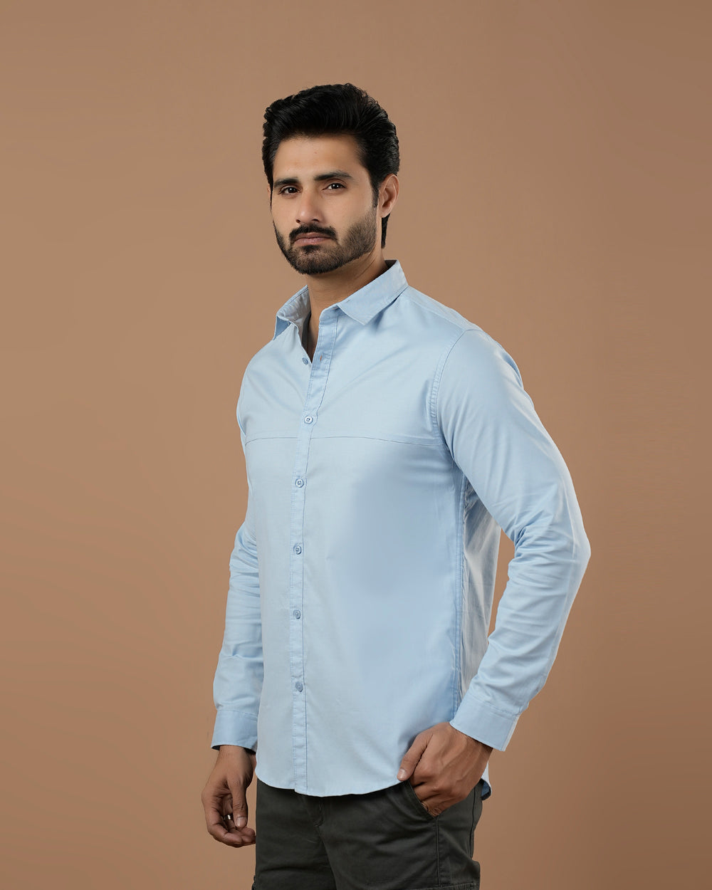 Eminent Men Casual Shirt Full Sleeves Plain, Men's Shirts, Eminent, Chase Value