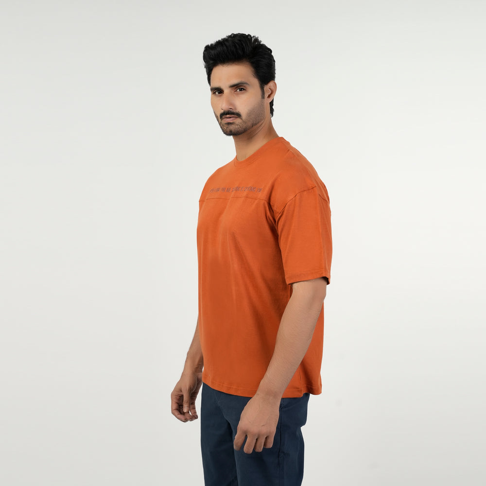 Eminent Men's Half Sleeves Round Neck T-Shirt - Brown, Men's T-Shirts & Polos, Eminent, Chase Value