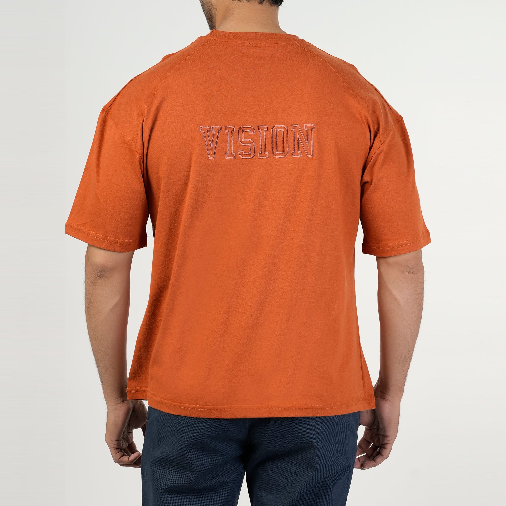 Eminent Men's Half Sleeves Round Neck T-Shirt - Brown, Men's T-Shirts & Polos, Eminent, Chase Value