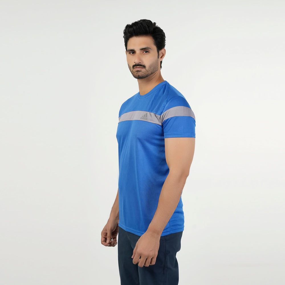 Men's Half Sleeves Round Neck T-Shirt - Royal Blue, Men's T-Shirts & Polos, Chase Value, Chase Value