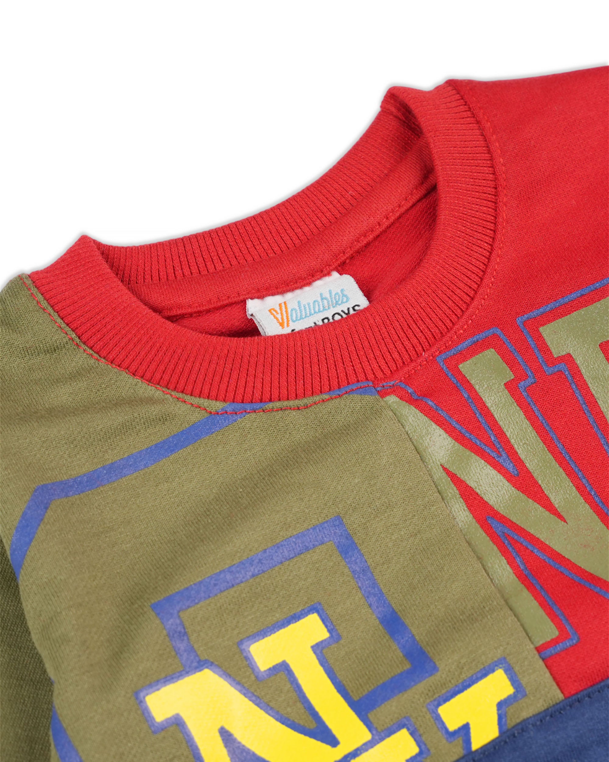 Valuables Newborn Boys Sweat T-Shirt, Newborn Boys Hoodies & Sweatshirts, Chase Value, Chase Value