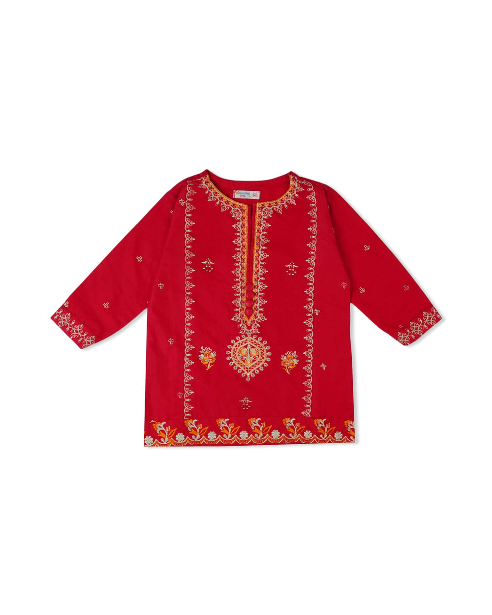 Valuables Girls Embroidered 2PCS Suit, Girls Shalwar Kameez, Chase Value, Chase Value