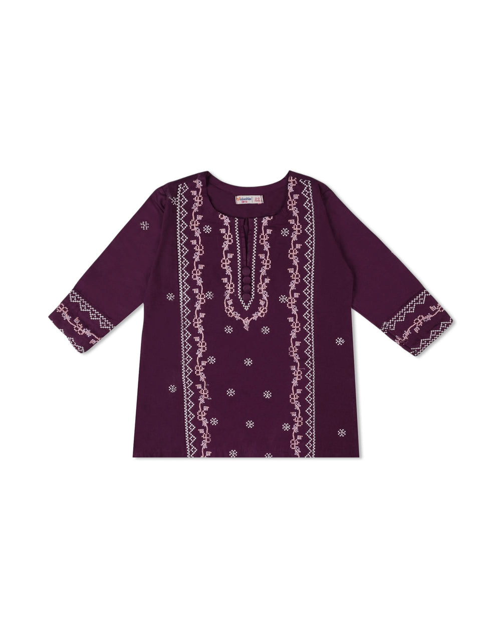Valuables Girls Embroidered 2PCS Suit, Girls Shalwar Kameez, Chase Value, Chase Value