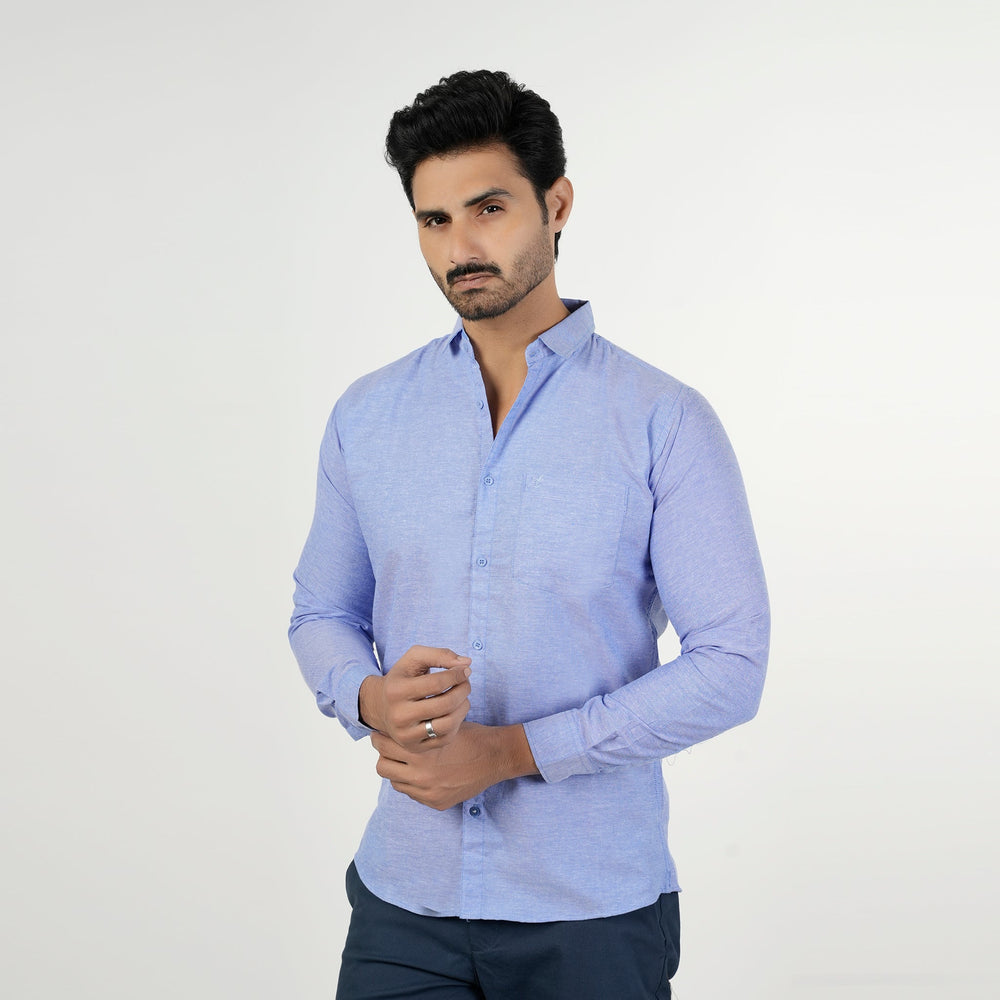Men's Casual Shirt - Blue, Men's Shirts, Chase Value, Chase Value