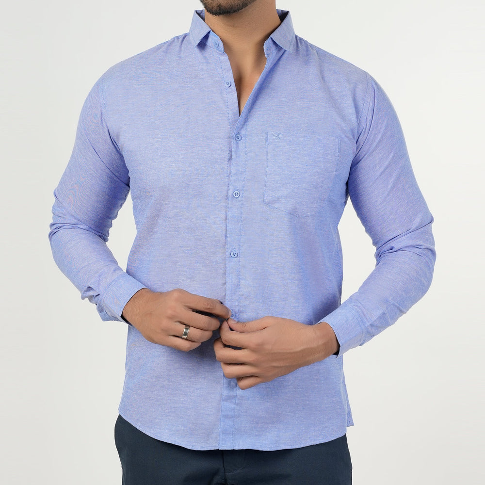 Men's Casual Shirt - Blue, Men's Shirts, Chase Value, Chase Value
