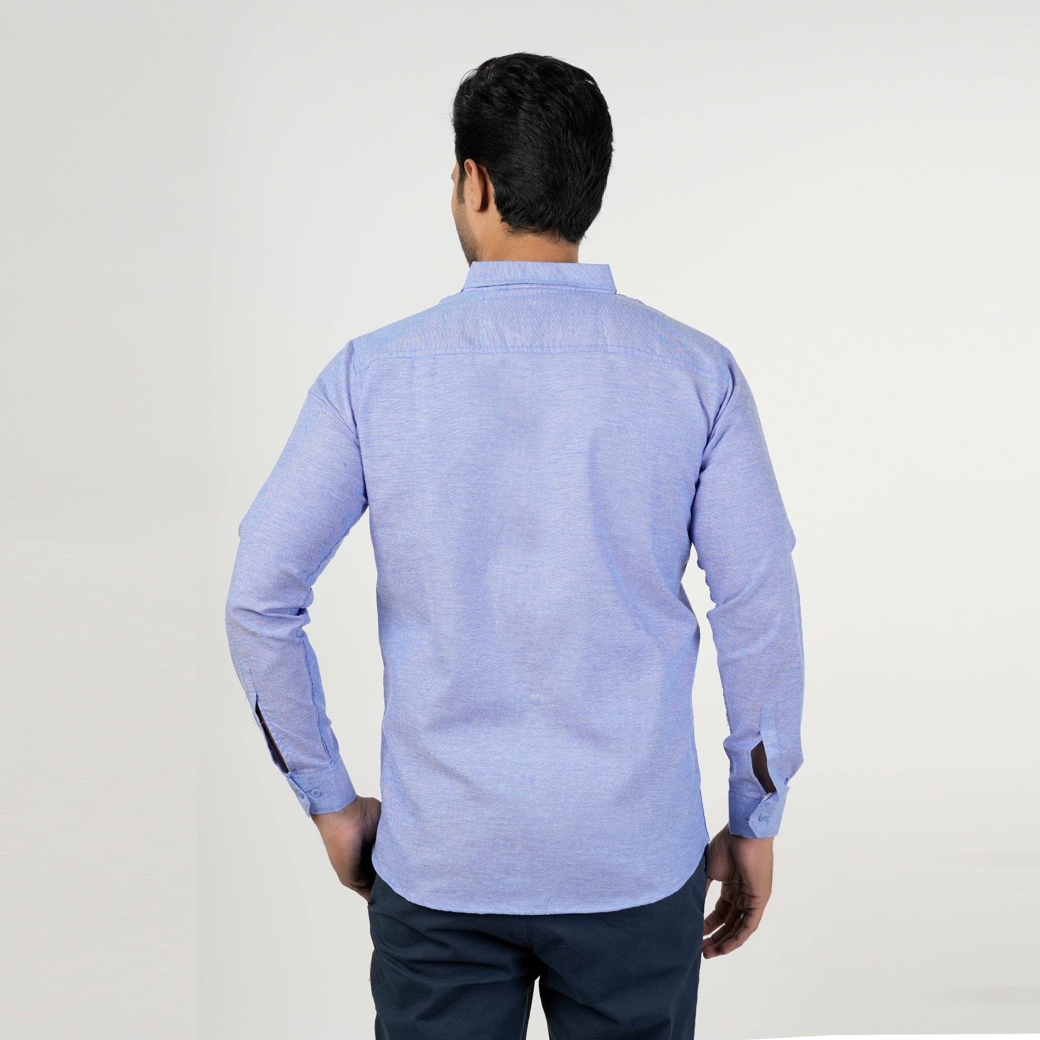 Men's Casual Shirt - Blue, Men's Shirts, Chase Value, Chase Value