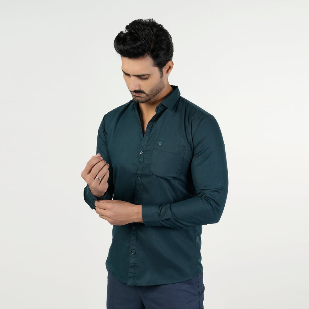 Men's Casual Shirt - Teal, Men's Shirts, Chase Value, Chase Value