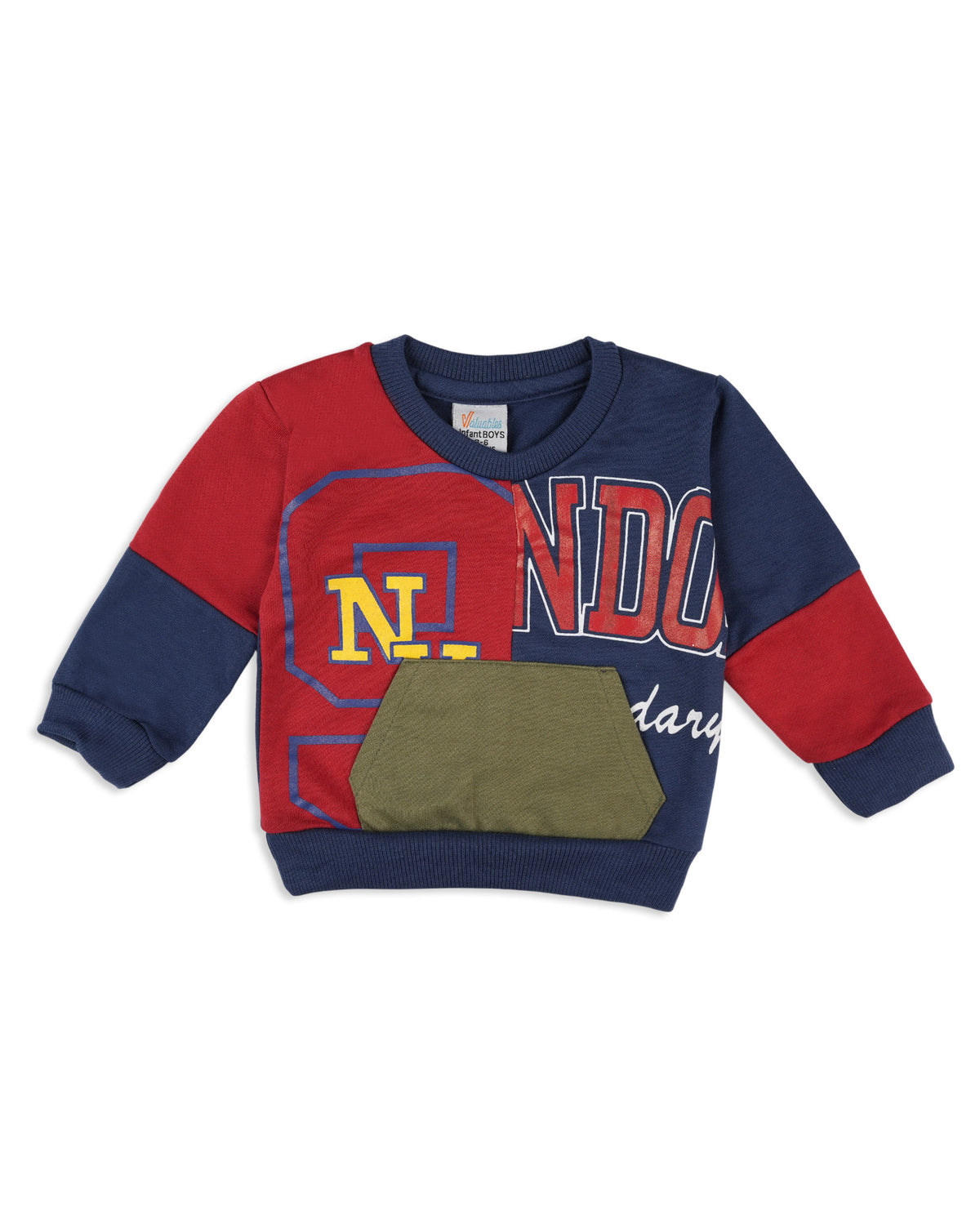 Valuables Newborn Boys Sweat T-Shirt, Newborn Boys Hoodies & Sweatshirts, Chase Value, Chase Value