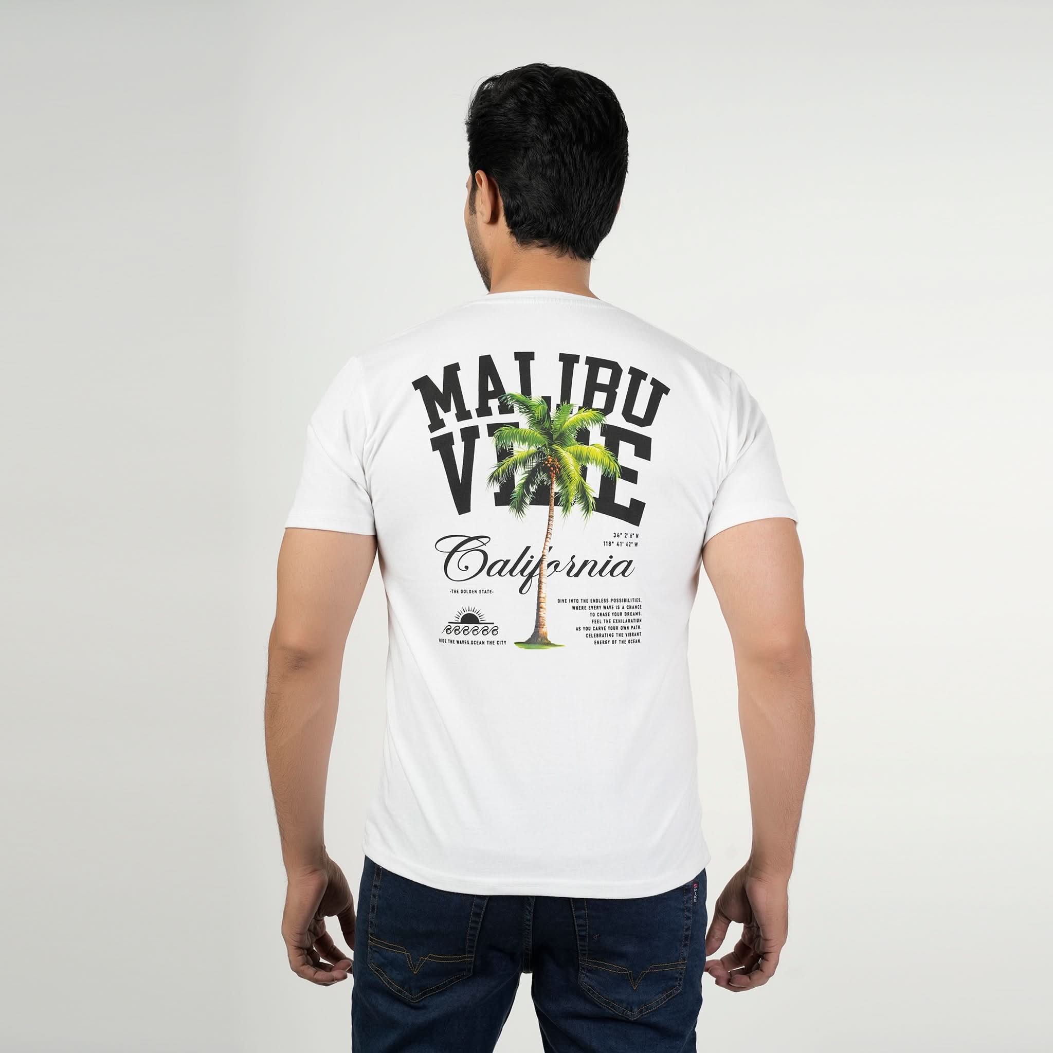 Valuable Men's Half Sleeves T-Shirt - White, Men's T-Shirts & Polos, Chase Value, Chase Value