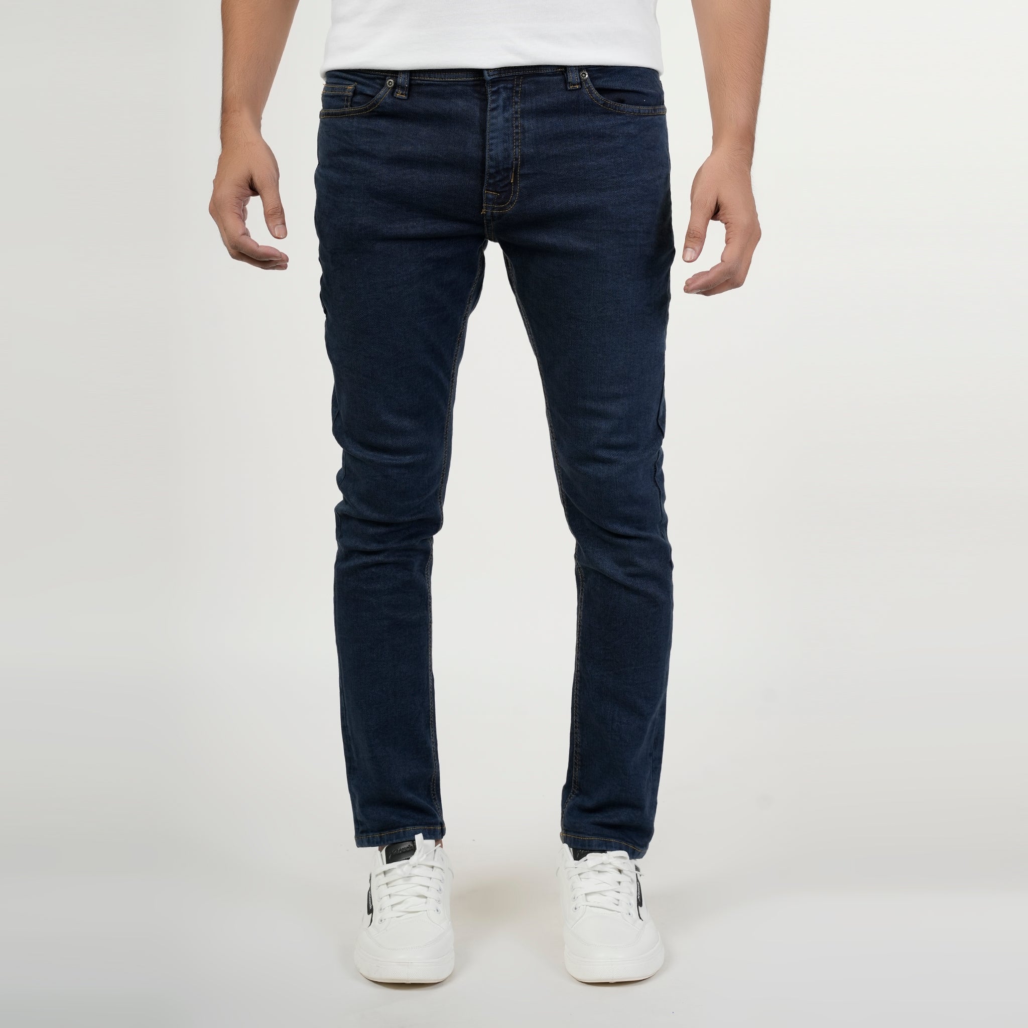 Men's Denim Pant - Dark Blue, Men's Casual Pants & Jeans, Chase Value, Chase Value