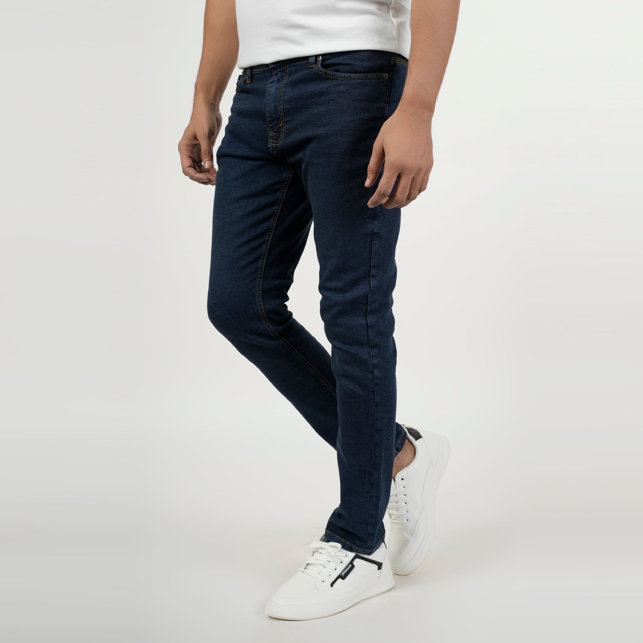 Men's Denim Pant - Dark Blue, Men's Casual Pants & Jeans, Chase Value, Chase Value