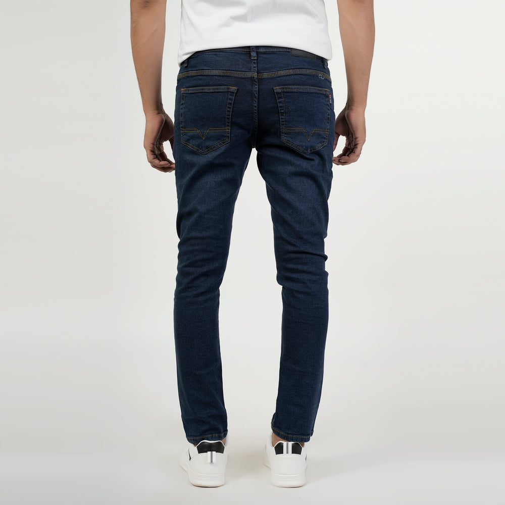 Men's Denim Pant - Dark Blue, Men's Casual Pants & Jeans, Chase Value, Chase Value