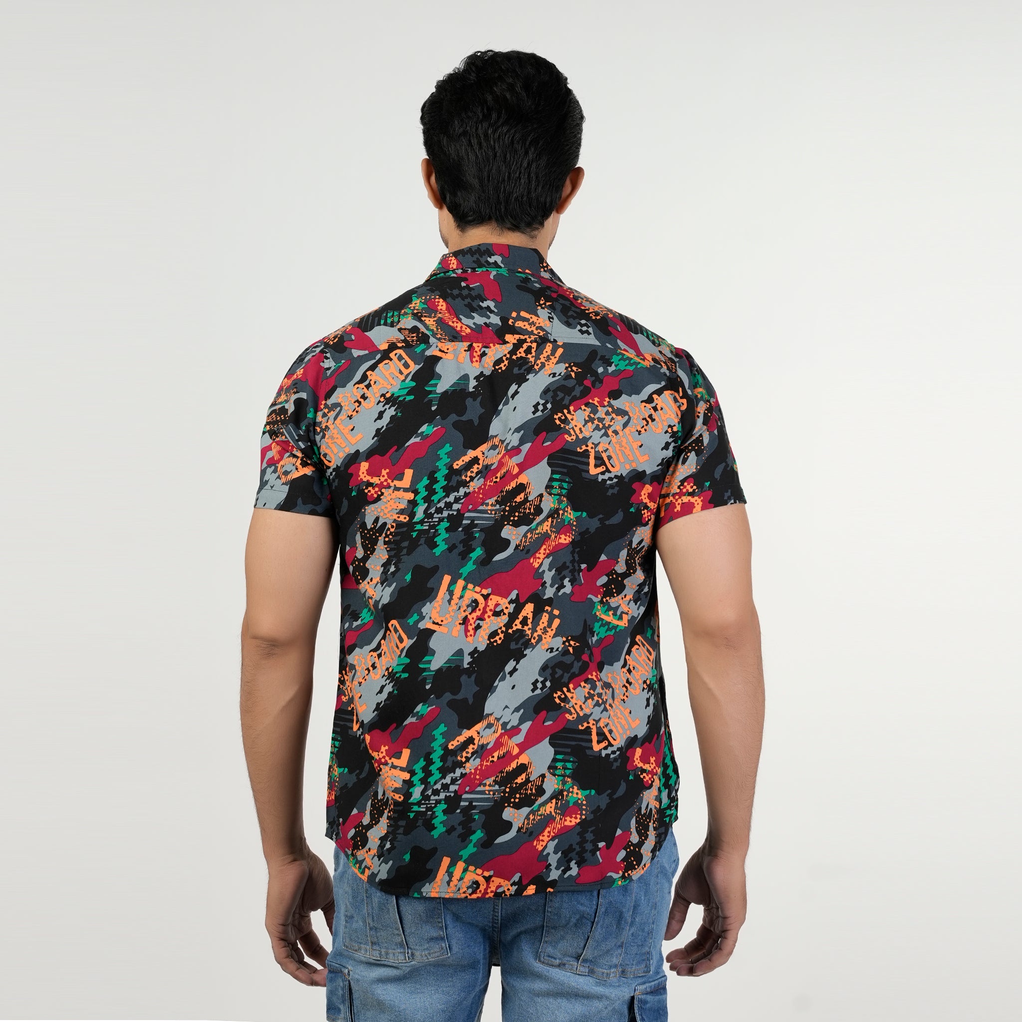 Men's Casual Half Sleeves Linen Shirt, Men's Shirts, Chase Value, Chase Value