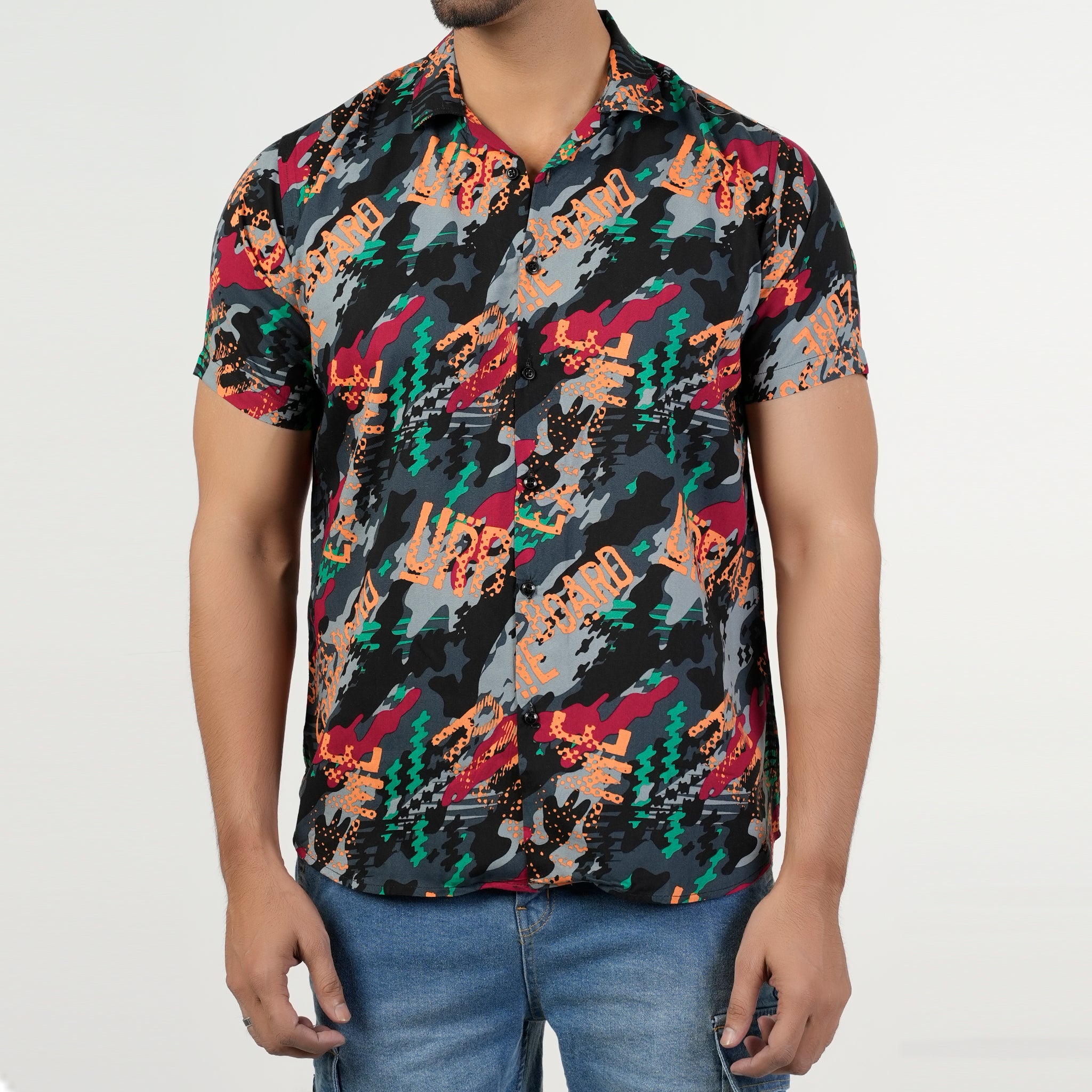 Men's Casual Half Sleeves Linen Shirt, Men's Shirts, Chase Value, Chase Value