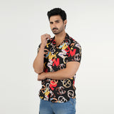 Men's Casual Half Sleeves Linen Shirt, Men's Shirts, Chase Value, Chase Value