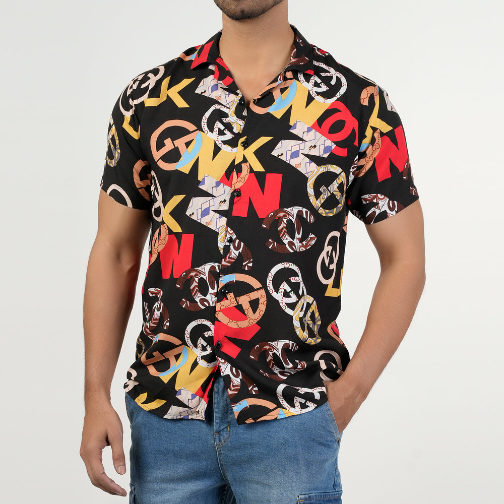 Men's Casual Half Sleeves Linen Shirt, Men's Shirts, Chase Value, Chase Value