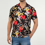 Men's Casual Half Sleeves Linen Shirt, Men's Shirts, Chase Value, Chase Value