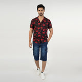 Men's Casual Half Sleeves Linen Shirt, Men's Shirts, Chase Value, Chase Value