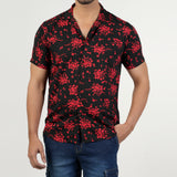 Men's Casual Half Sleeves Linen Shirt, Men's Shirts, Chase Value, Chase Value