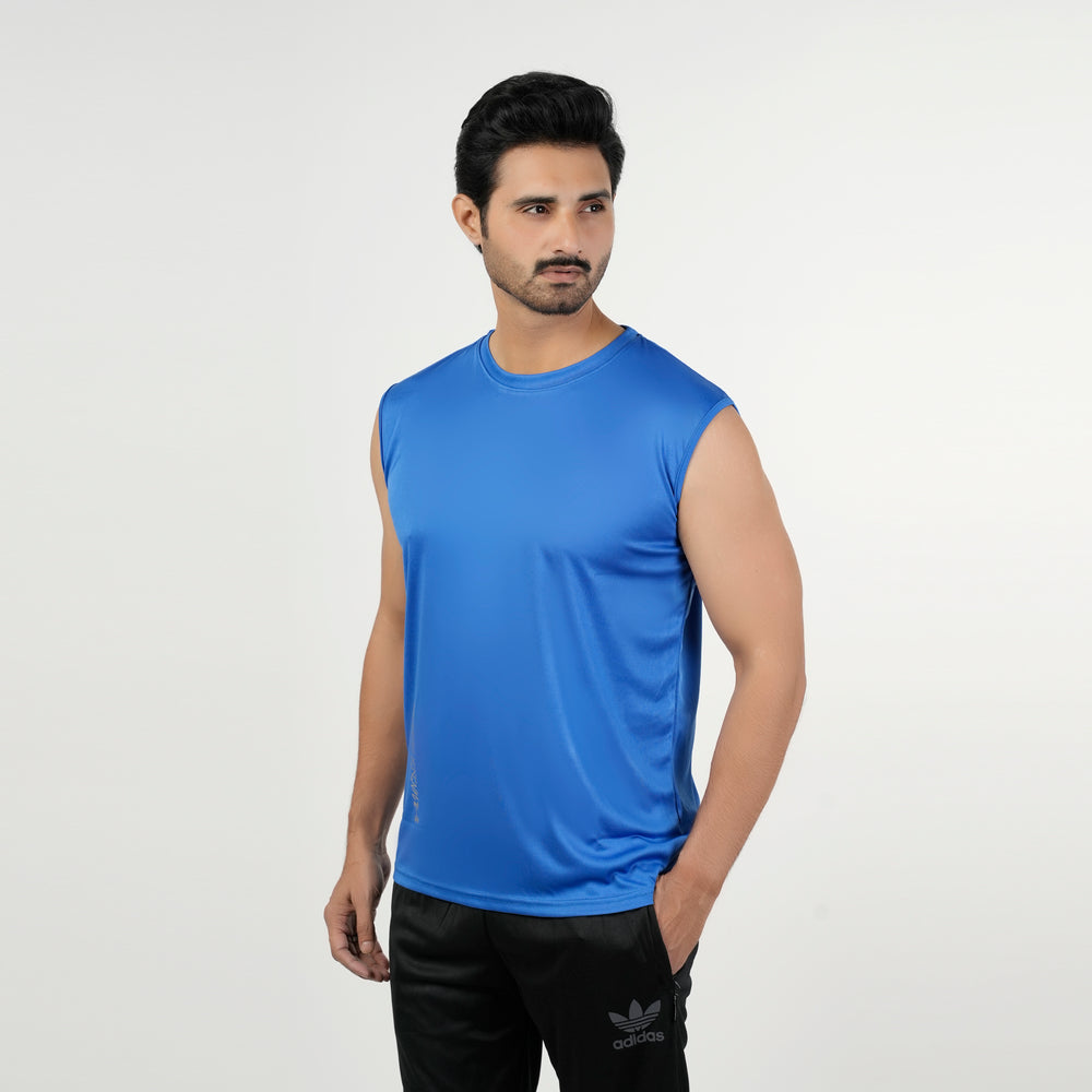 Men's SW Sando T-Shirt with Logo – Sleeveless Cotton Tee, Men's T-Shirts & Polos, Chase Value, Chase Value