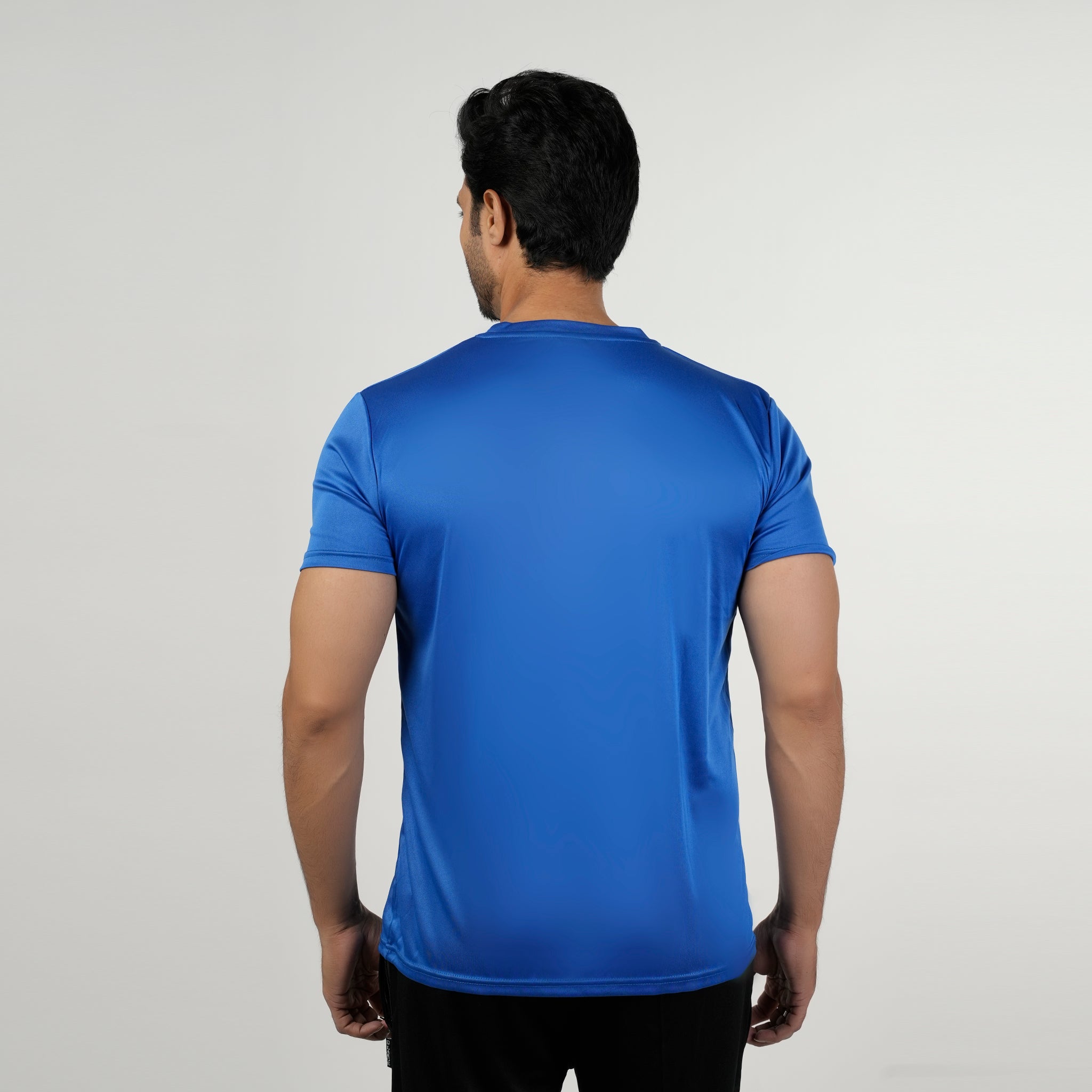 Men's Half Sleeves Round Neck T-Shirt - Royal Blue, Men's T-Shirts & Polos, Chase Value, Chase Value