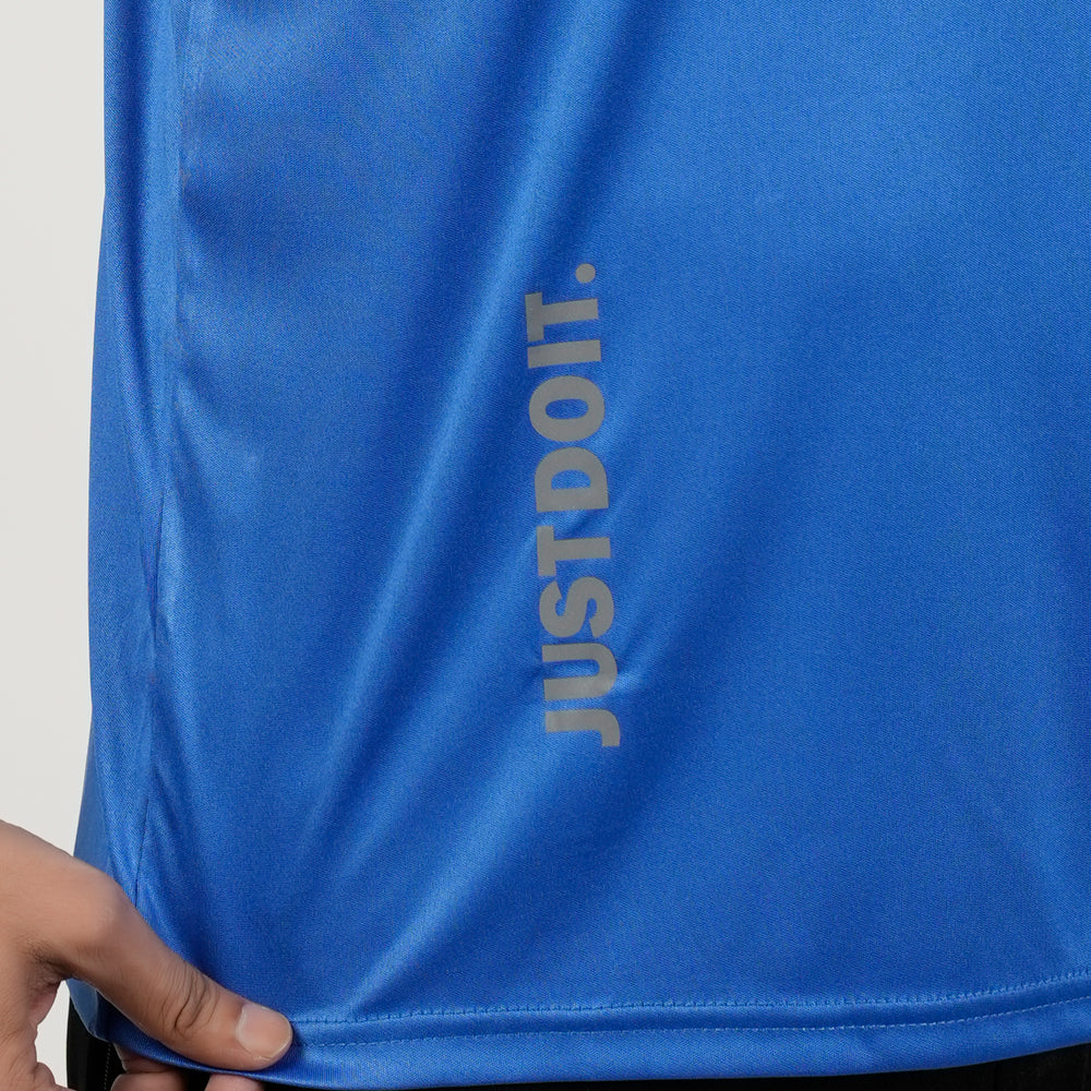 Men's Half Sleeves Round Neck T-Shirt - Royal Blue, Men's T-Shirts & Polos, Chase Value, Chase Value