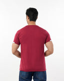 Men's Half Sleeves T-Shirt - Red, Men's T-Shirts & Polos, Chase Value, Chase Value