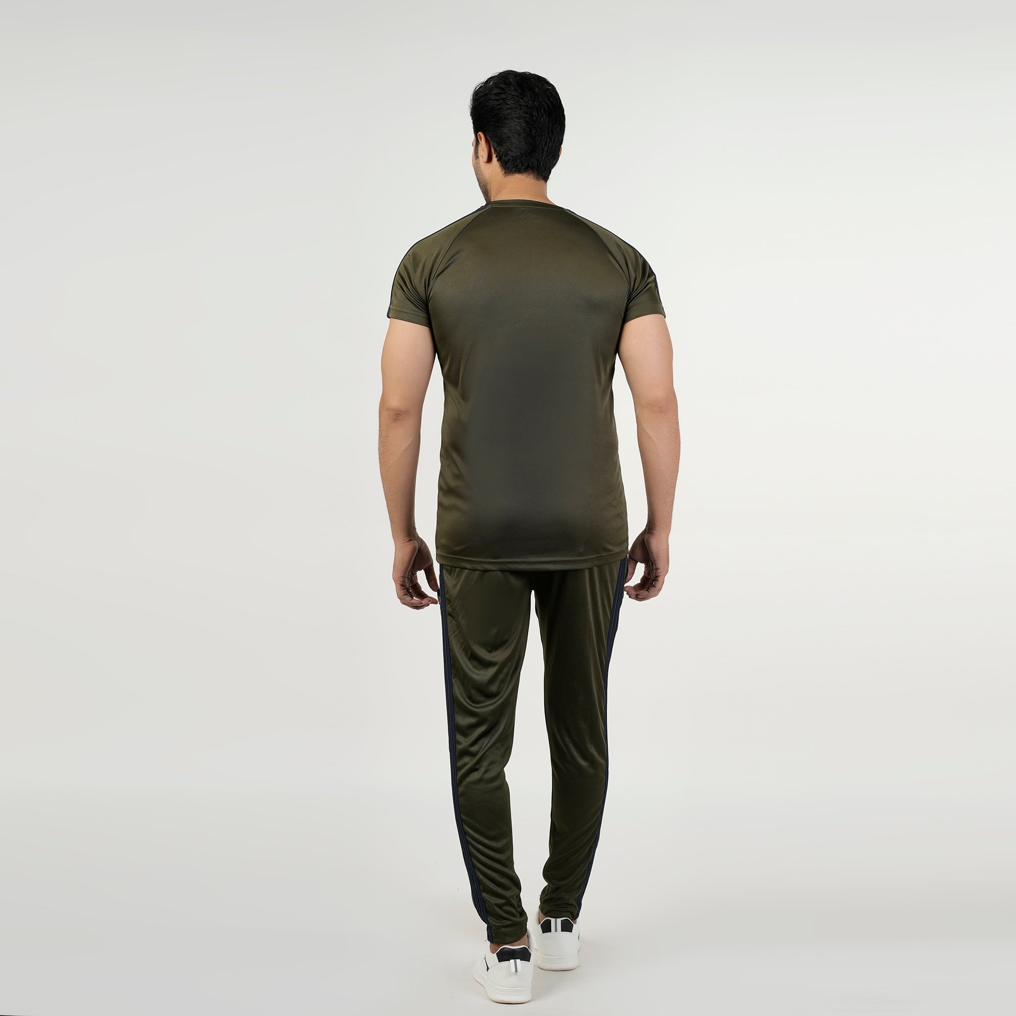 Men's Fancy Track Suit - Olive-Green, Men's Track Suits, Chase Value, Chase Value