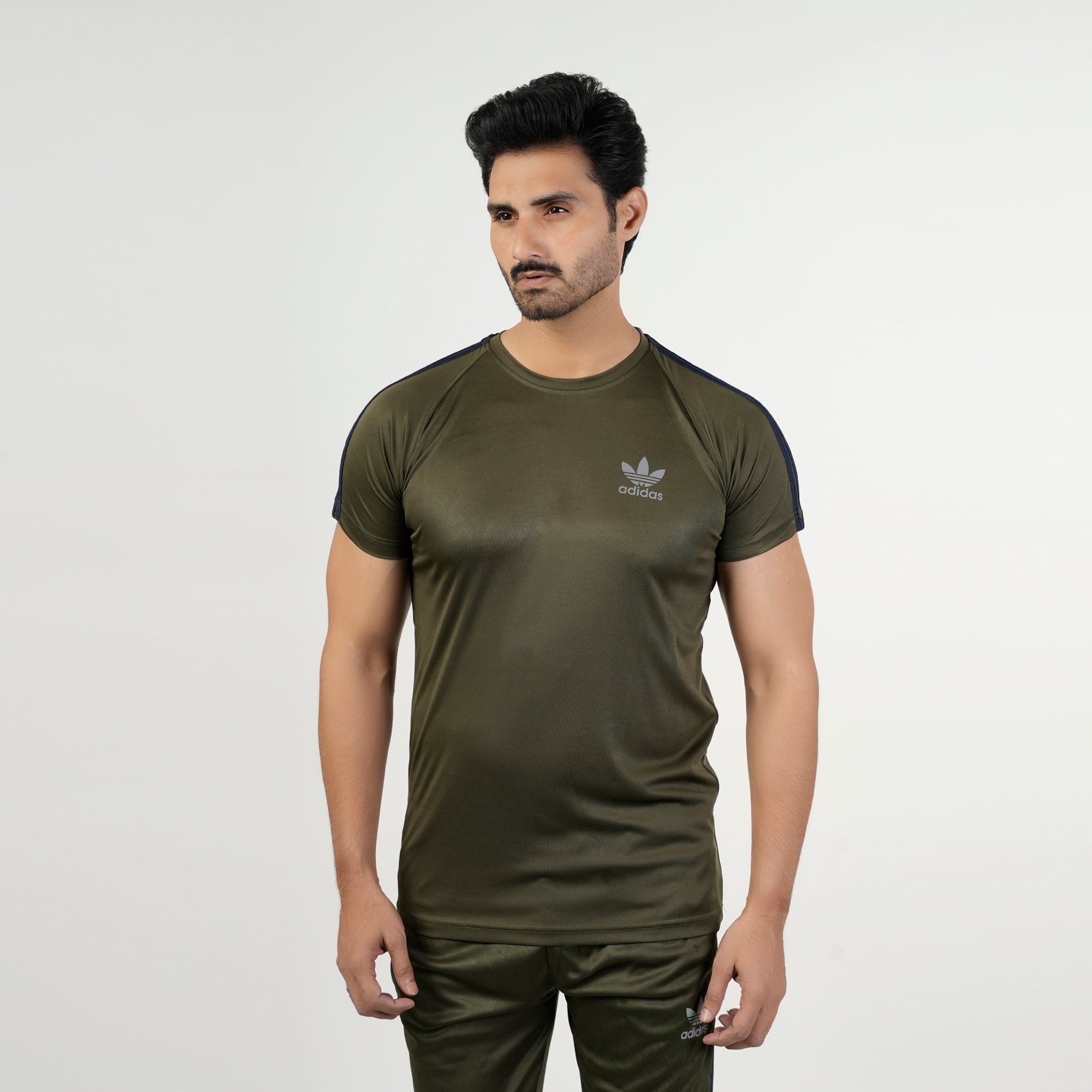Men's Fancy Track Suit - Olive-Green, Men's Track Suits, Chase Value, Chase Value